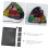 Mesh Drawstring Bags 5 Pack for Golf Accessories Lightweight Polyester Travel Pouches 5