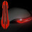 Car Bumper Reflective Stickers Red 1
