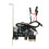 PCIE X1 Power Reset Switch Card - Remote Control for Desktop PC 2