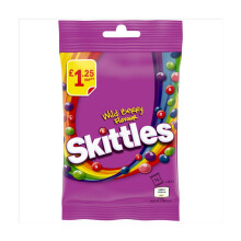 Skittles Vegan Chewy Wild Fruit 109g (Pack of 14)
