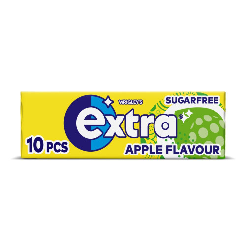 Extra Apple Chewing Gum 10 Pieces (Pack of 30)