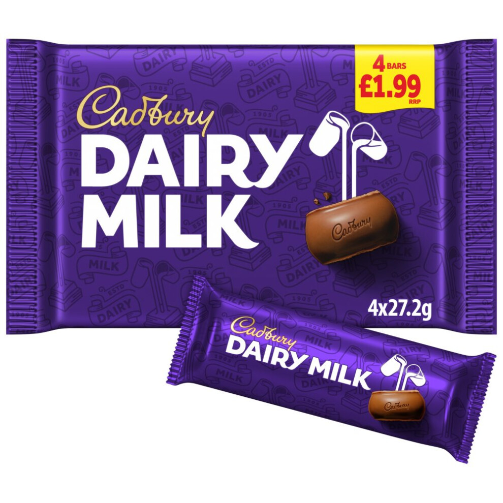 Cadbury Dairy Milk Chocolate 108.8G (Pack Of 14)