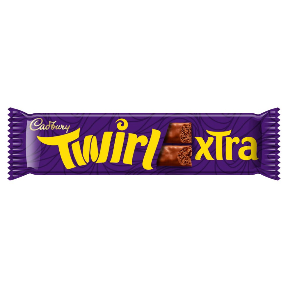 Cadbury Twirl Xtra Chocolate Bar 54G (Pack Of 36)