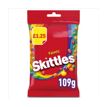 Skittles Vegan Chewy Fruit Treat 109g (Pack of 14)