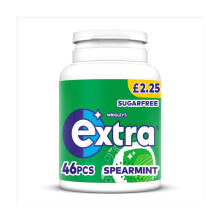 Extra Spearmint Chewing Gum 46 Pieces (Pack of 6)