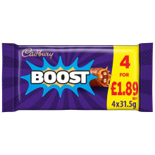Cadbury Boost Chocolate Bar 126g(Pack of 12)