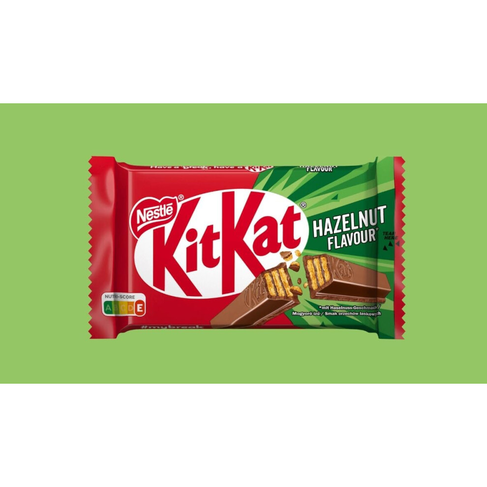 Kitkat Hazelnut Chocolate Bar 41.5G (Pack Of 24)