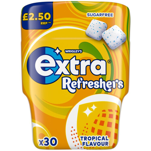 Extra Refreshers Chewing Gum 67g (Pack of 6)