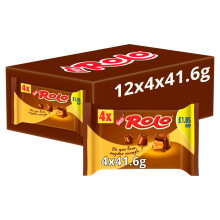 Rolo Milk Chocolate & Toffee 41.6g (Pack of 12)