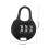 Combination Luggage Lock 3 Digit Keyless Mini Lock for Suitcase and Backpack Zippers 2