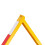 Triangular Cold Rolled Steel Parking Lock, High Strength, Thickened 5