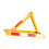 Triangular Cold Rolled Steel Parking Lock, High Strength, Thickened 11