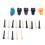 Guitar Accessory Kit 3 Set with Metal Strings Capo Picks Winder 8