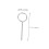 200 Pack Stainless Steel SIM Card Ejector Tool Pins, SIM Tray Removal for iPhone iPad Android 2