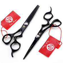 6.0 inch Hair Cutting and Thinning Scissors Set JP440C Professional Barber Shears with Bag