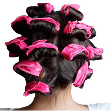 Foam Hair Rollers Set 6PCS Heat Curling Soft Pillow Design for Overnight Hair Styling