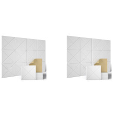 24 Pack Acoustic Panels,Sound Proof Padding,Beveled Sound Absorbing Panels,for Acoustic Treatment and Wall Decor,Et