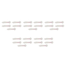 25Pcs Glow Luminous Silicone Squid Lures Soft Squid Skirt Bait Artificial Lure for Saltwater Fishing