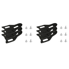 2X Vélo de Route Serrure Pédale Cales Vélo Chaussure Auto-Verrouillage Réglable Vélo Serrure Pédale Taquet Joint Vélo Pédales Pièces
