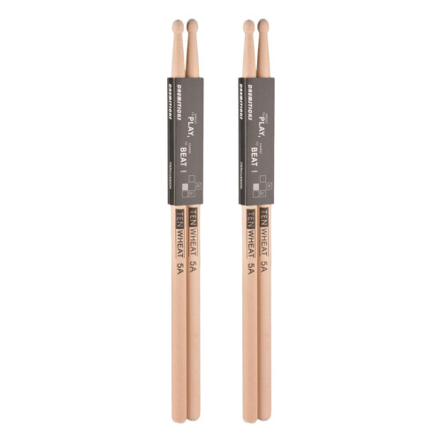 4PCS Maple Drumstick Replacements, Non-Slip Grip, 405x15mm 1