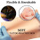 20 Pack Double Sided Tattoo Practice Skin with Realistic Texture for Microblading and Training 4