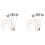8 PCS HO Scale Model Lighting Tower,Tower Lights Model Lights Layout Lamppost for Train/Garden/Playground/Stadium 1