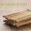 4PCS Maple Drumstick Replacements, Non-Slip Grip, 405x15mm 11