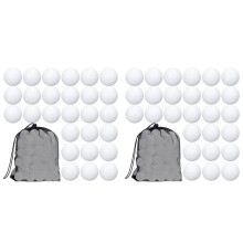 200 Pcs  Practice  Hollow   Training  Balls with Mesh Drawstring Storage Bags for Training