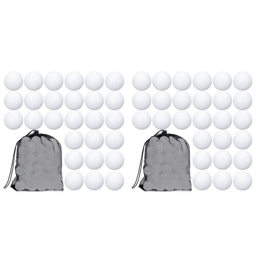 200 Pcs  Practice  Hollow   Training  Balls with Mesh Drawstring Storage Bags for Training