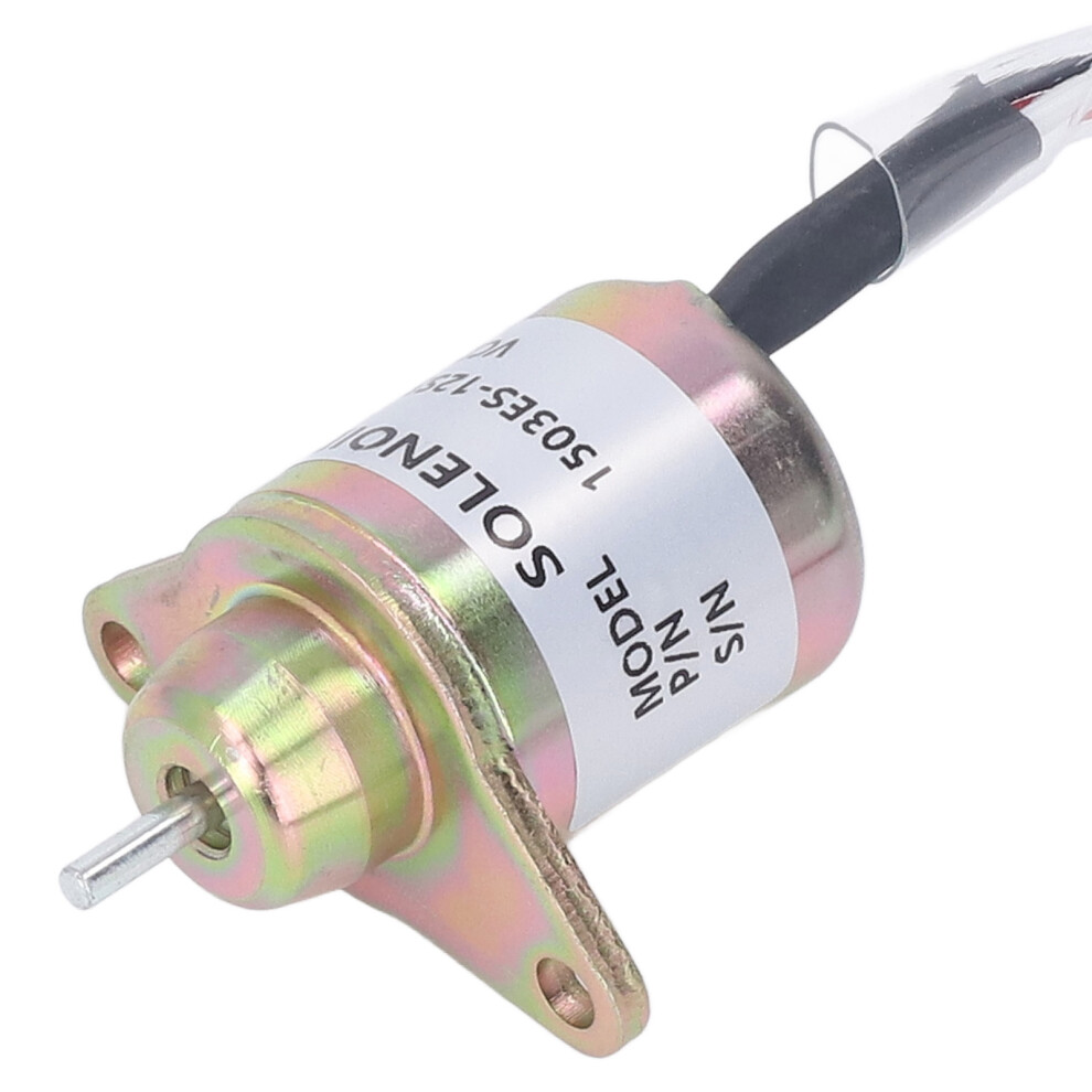 Excavator Fuel Stop Valve 12V Dc 1503Es 7340572193094