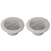 2X Universal Replacement Skimmer Basket Plastic Skimmers for Aboveground Swimming Pool Cleaning Tool Accessories