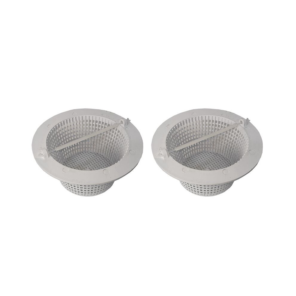 2X Universal Replacement Skimmer Basket Plastic Skimmers For Aboveground Swimming Pool Cleaning Tool Accessories 4711689744586