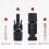 5 Sets IP67 Waterproof Solar Cable Connectors 1000V 30A 8