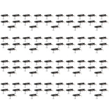 100 Pz / Soft Lure 8 cm 14G Wobblers Esche Artificiali Esche da Pesca Branzino Pesca Alla Carpa Pesce Jig