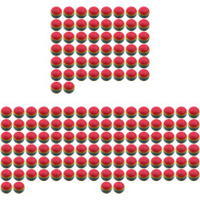 150Pcs Swing Training Aids Indoor Practice Sponge Foam Rainbow Balls