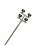 8 PCS HO Scale Model Lighting Tower,Tower Lights Model Lights Layout Lamppost for Train/Garden/Playground/Stadium 9
