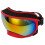 Durable Dog Goggles Large Breed Red Frame UV Dustproof Adjustable Strap 9