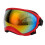 Durable Dog Goggles Large Breed Red Frame UV Dustproof Adjustable Strap 15
