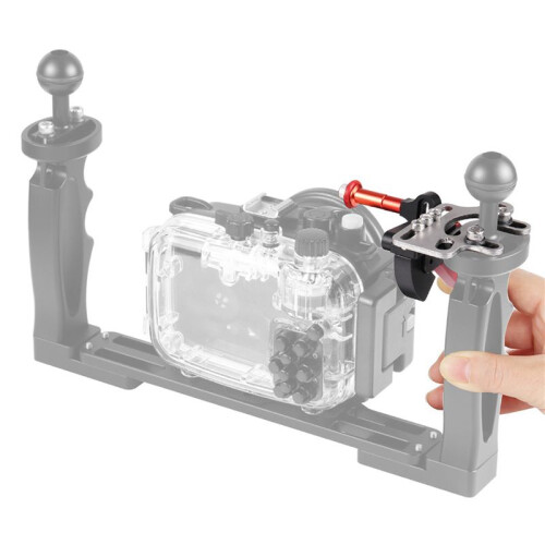 2X Shutter Trigger Extension Lever Extend Mount Adapter for Underwater Tray Diving Action Camera Waterproof Housing Case 1