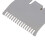 3 Pcs Universal Clipper Guide Combs Set with Secure ClipOn Fit and ColorCoded Sizes 3