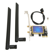 Bluetooth 4.0 PCIEx1 WiFi Card 1200Mbps 5Ghz/2.4Ghz for HD Streaming/