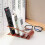 Brown 4-Compartment Remote Control Holder 7 x 18cm 8