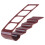 Brown 4-Compartment Remote Control Holder 7 x 18cm 9