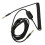 Coiled Headphone Cable 6.6ft for Astro A10 A30 A40 with Mute Switch 11