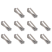 10Pcs Stainless Steel Glass Bed Spring Clips for Ender 3 Pro S 5 Pro