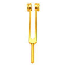 Die Stimmgabel, 14 Chakren + 2 Seelen Zweck Gewichtete Stimmgabeln, Instrument Aus Aluminium Legierung 126,22-141,27 Hz Usw.Golden
