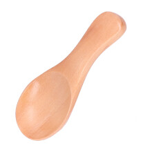 10Pc Eco-Friendly Wooden Mini Spoons