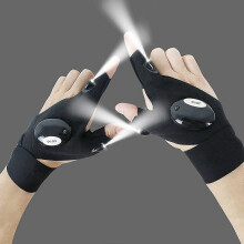 LED Taschenlampenhandschuhe ein cooles Gadget für freihändiges Licht