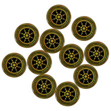 100 Stück EMF Schutzaufkleber, Antistrahlungsaufkleber für Handys, Laptops und andere elektronische Geräte