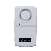 Hochempfindlicher Vibrationsdetektor, Erdbebenalarm mit LED Beleuchtung, Tür, kabellos, elektrisch
